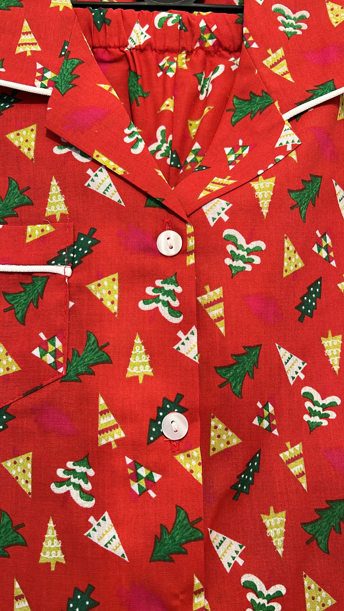 Christmas Patterned Cotton Pyjamas