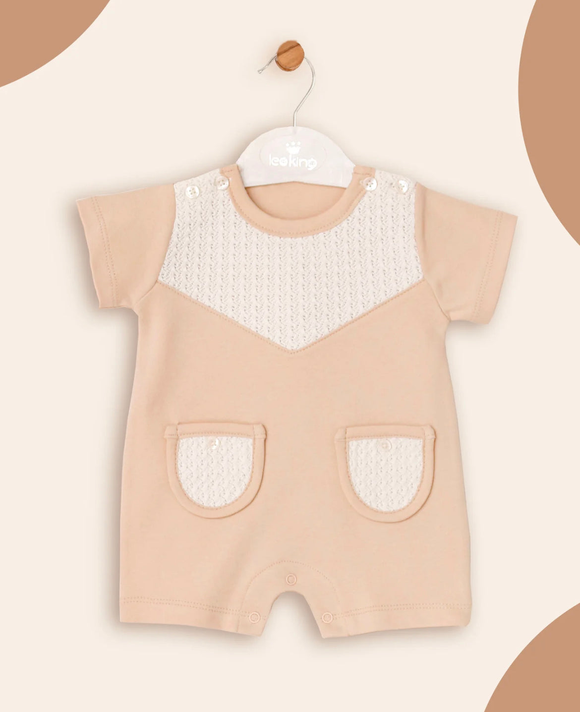 Boys Mix Cotton Knitted Romper