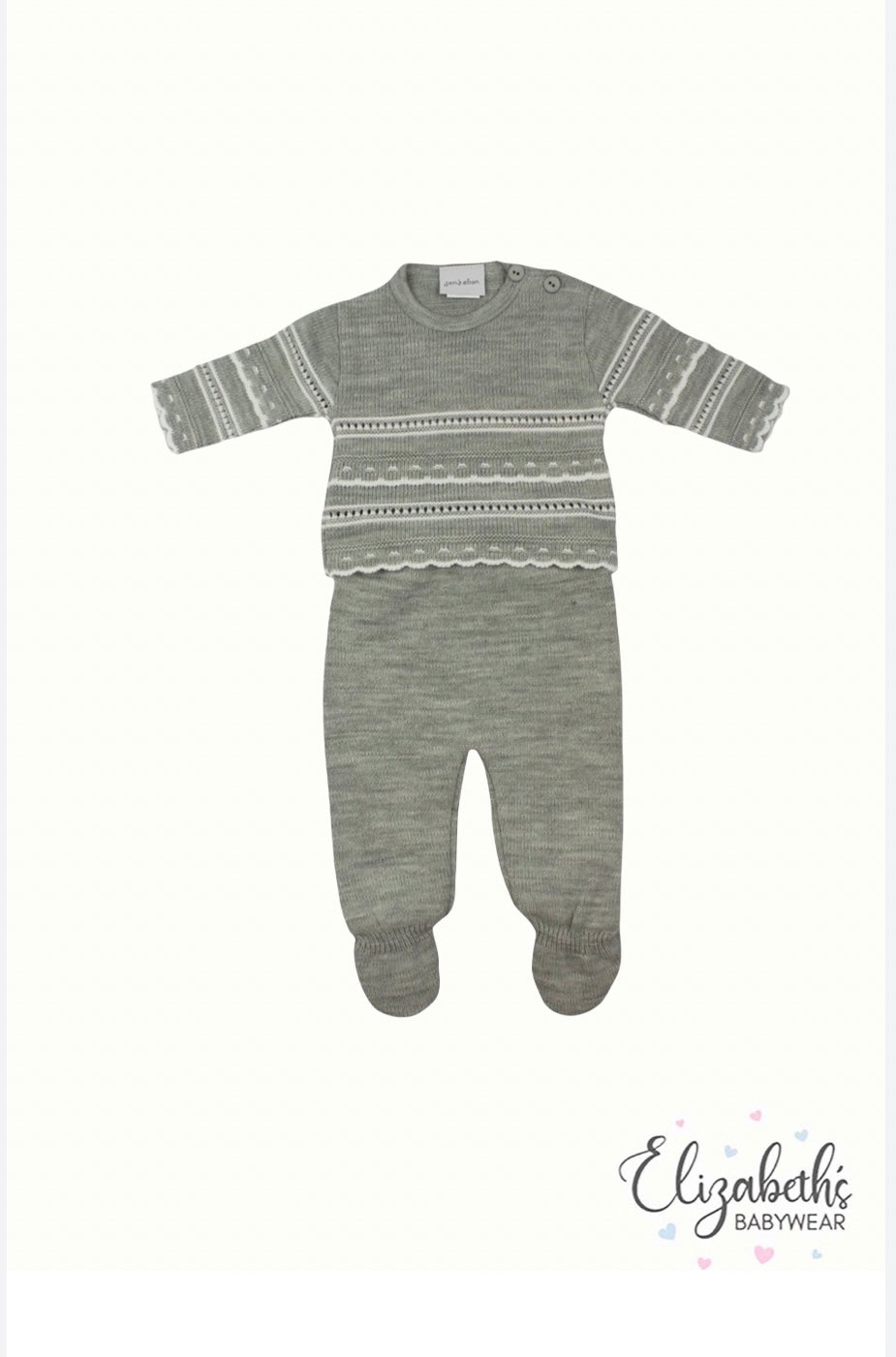 Dandelion Pointelle Knitted Top & Leggings