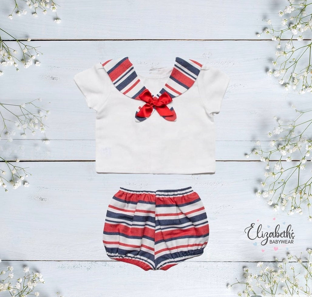 Juliana Two Piece Stripey Set