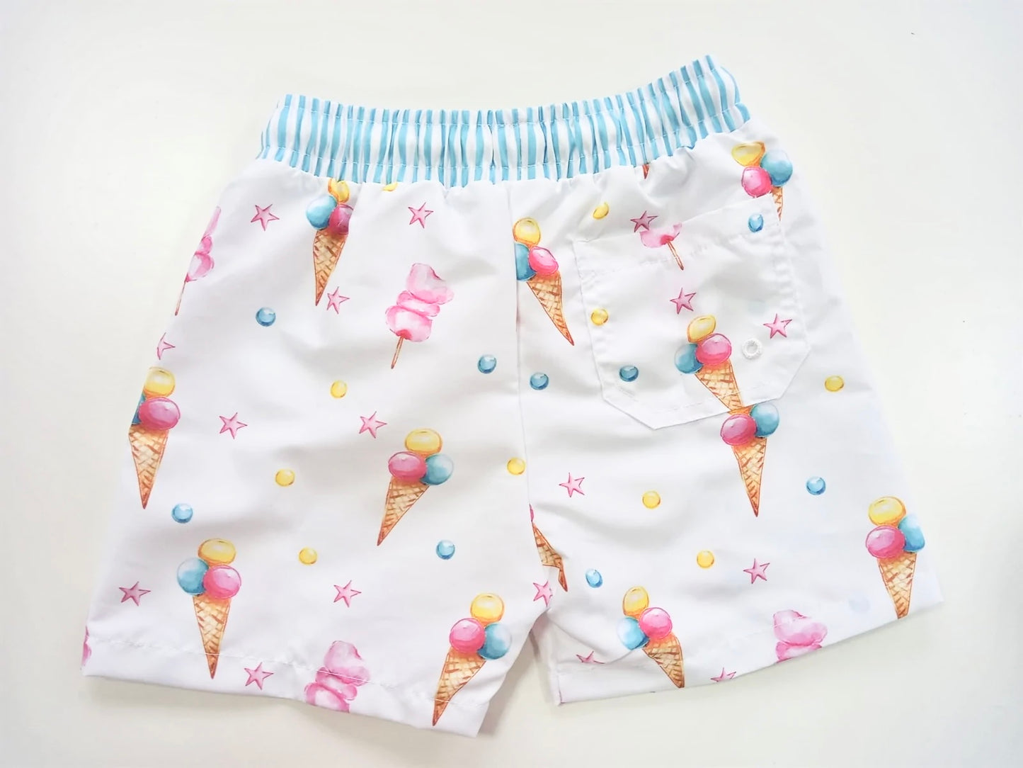 Meia Pata Ice Cream Boys Swimshorts
