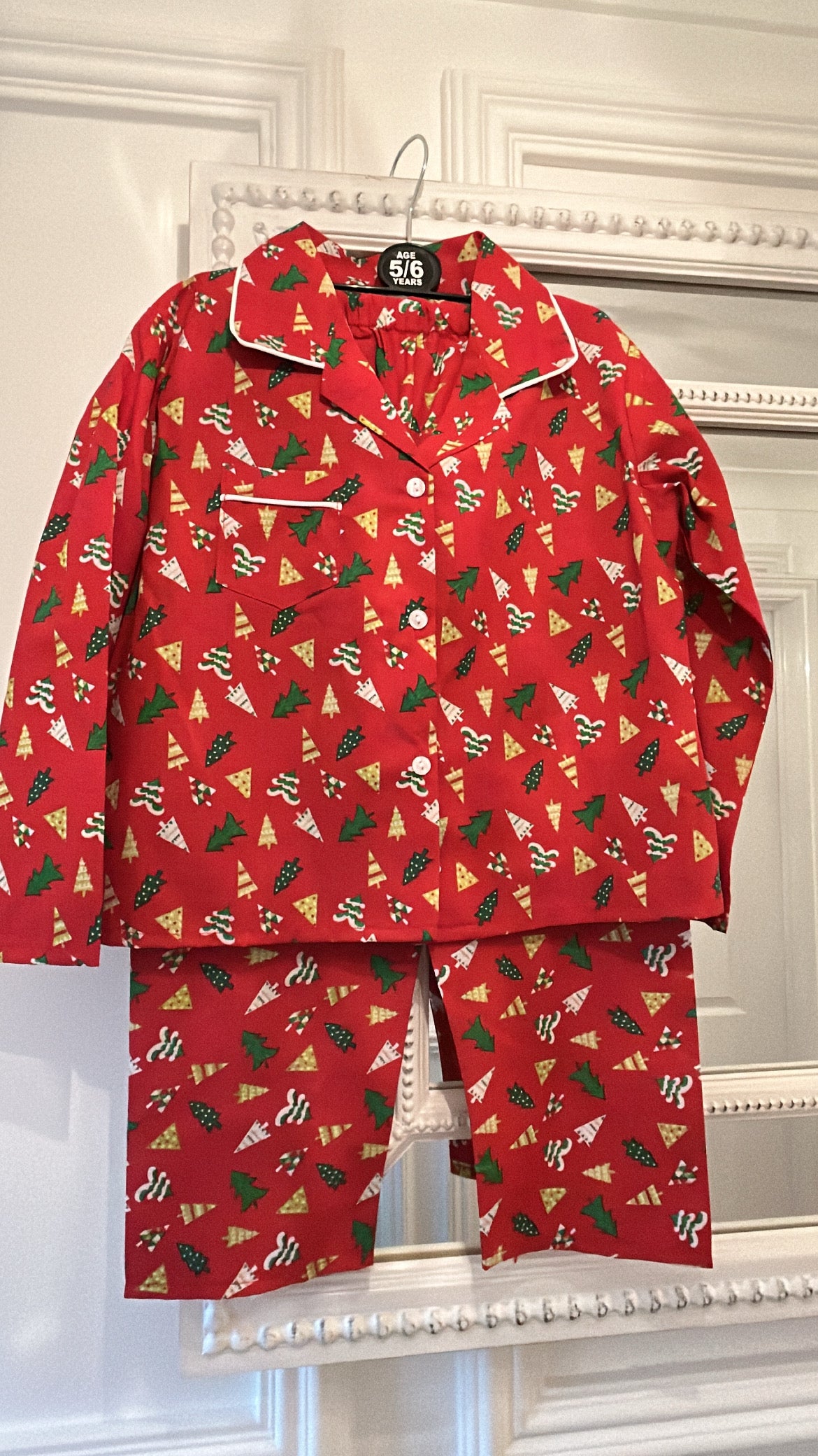 Christmas Patterned Cotton Pyjamas