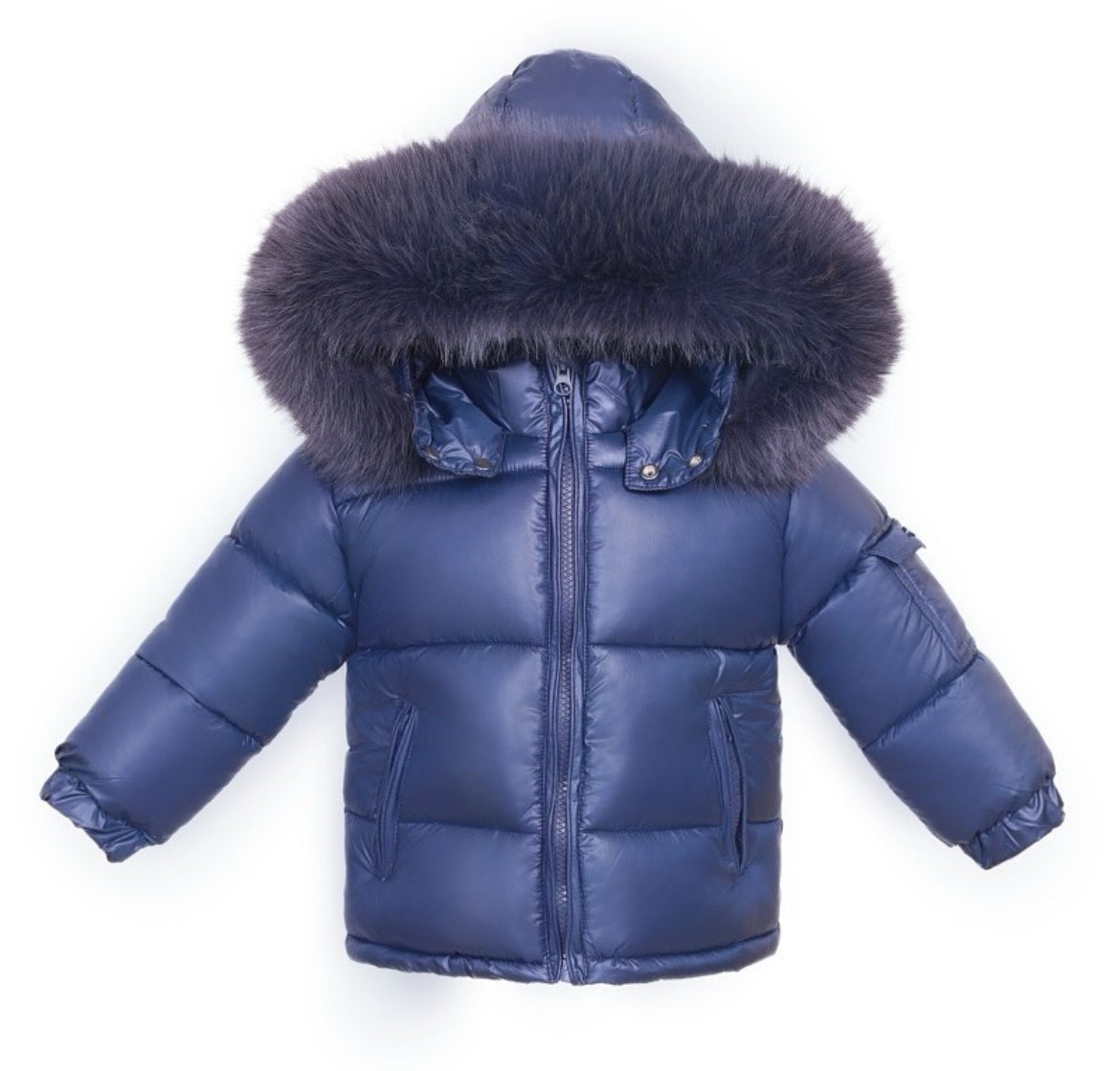 Navy Padded Coat