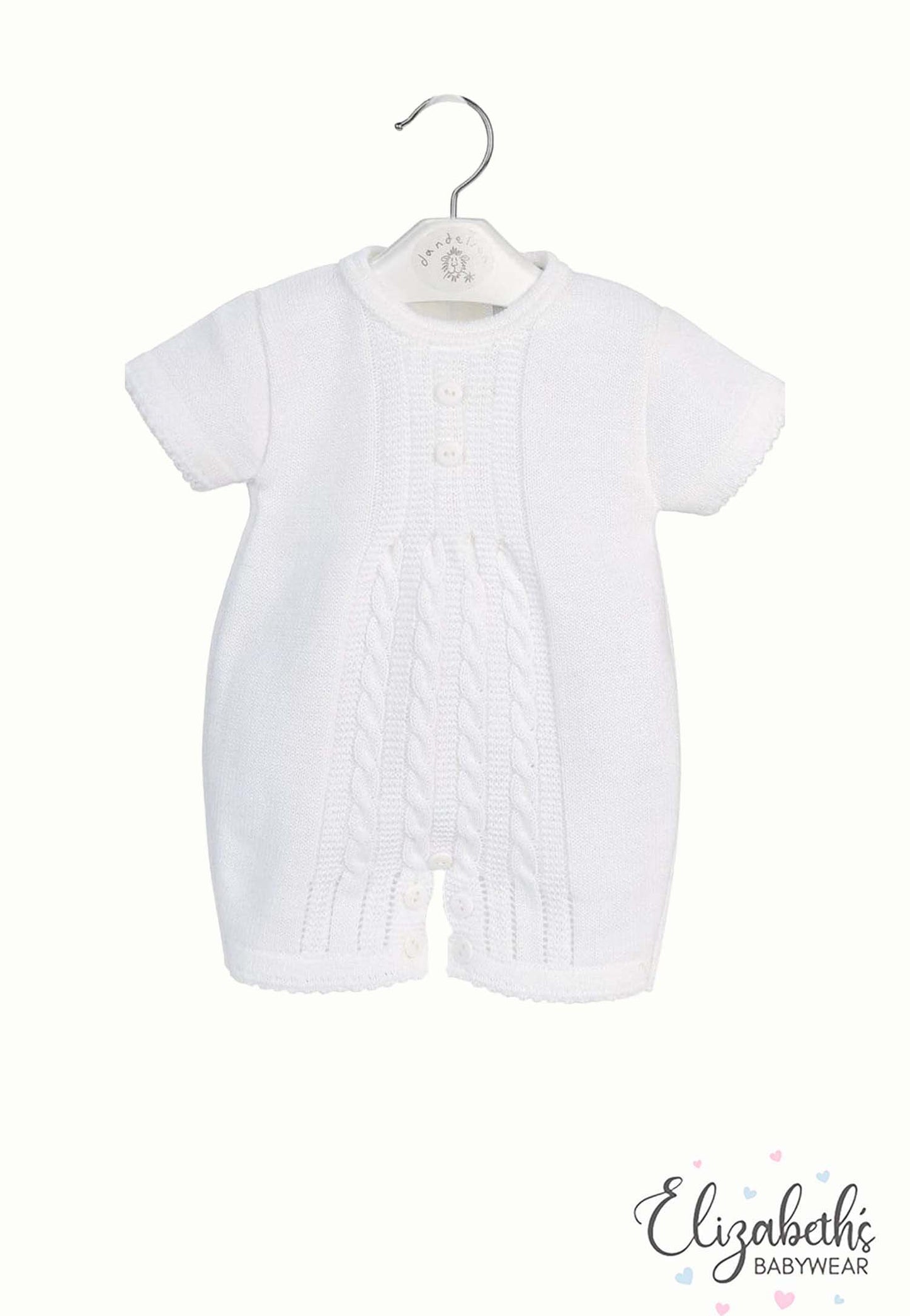 Dandelion Knitted Traditional Romper