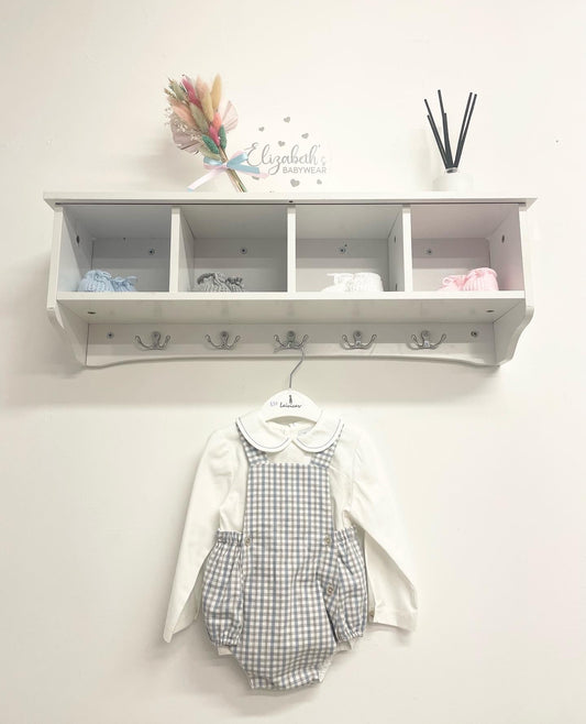 Laivicar Spanish Boys Checked Romper Set