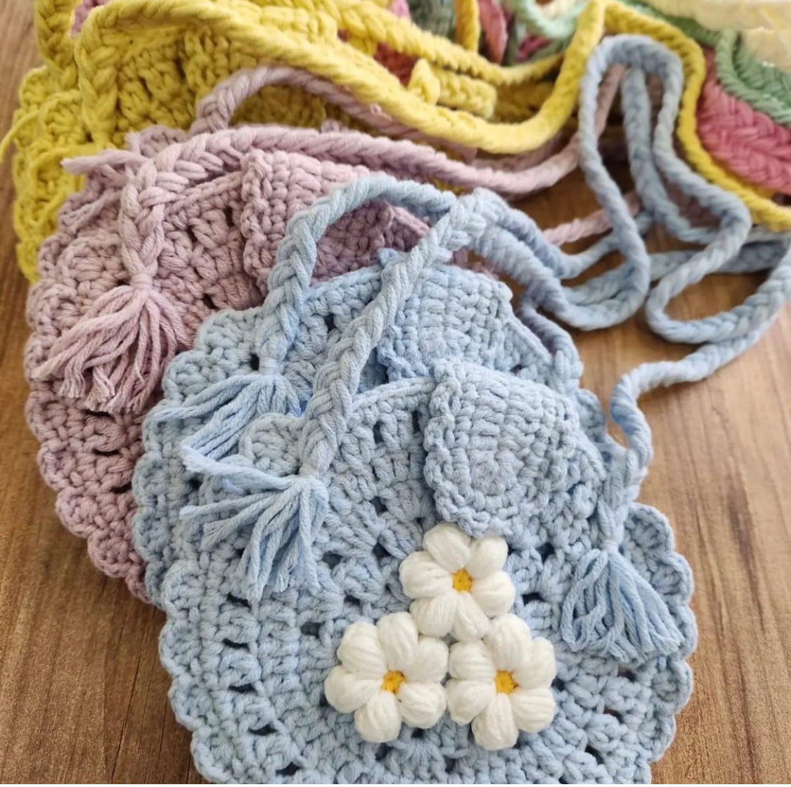 Handmade Girl’s Crochet Bag